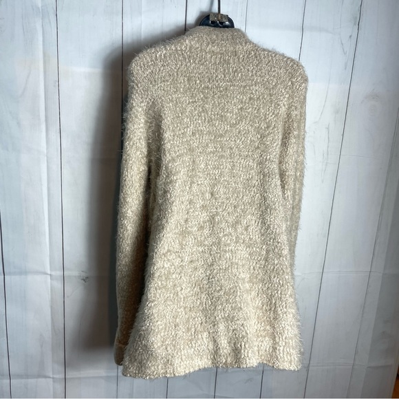 TOBI Oversized so SOFT Long Fuzzy Cover Up Sweater Small Cardigan Teddy - Picture 7 of 9